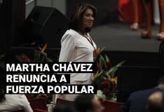 Martha Chávez renuncia a su partido Fuerza Popular