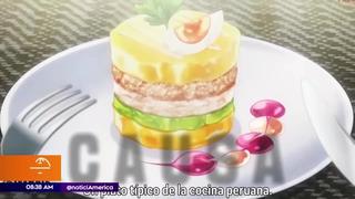 Causa peruana se luce en famoso anime de gastronomía