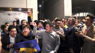 Boca vs. River: el majestuoso recibimiento de los hinchas 'xeneizes' en el hotel | FOTOS