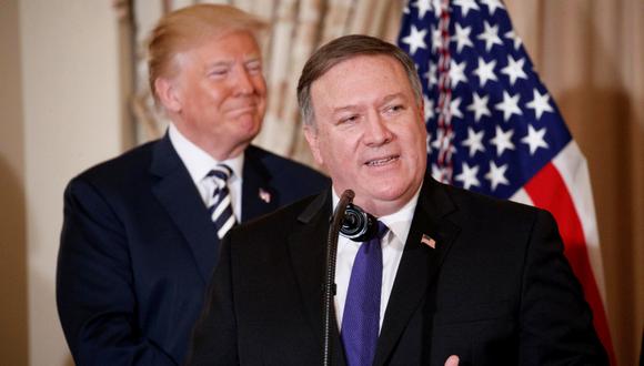 Mike Pompeo, secretario de Estado de Estados Unidos, confía en lograr la paz entre Israel y Palestina. (Foto: EFE/Shawn Thew)