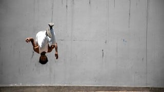 Parkour en Lima .