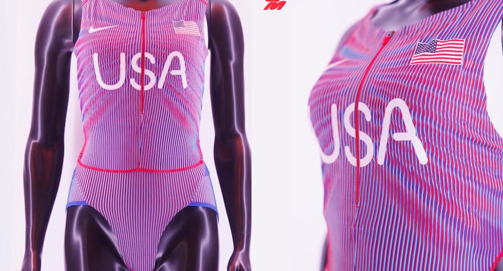El polémico uniforme forma parte de la nueva colección de vestimenta para los atletas estadounidenses que competirán este año en los Juegos Olímpicos.
(Fotos: IG @citiusmag)