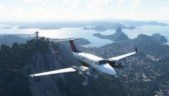 Una vista del Flight Simulator disponible desde el 18 de agosto de 2020 para Windows 10 y Xbox One. (Difusión)
