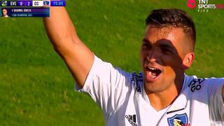 Gol de Gabriel Costa: así fue la gran definición del peruano para el 2-0 de Colo Colo sobre Everton [VIDEO]