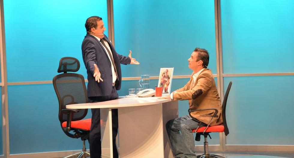 Sergio Galliani y Carlos Carlín son los protagonistas de 'El Crédito' . (Foto: Francisco Medina/Teatro La Plaza)