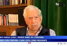 Vargas LLosa propone que Gino Costa sea el próximo presidente 