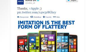 Nokia ‘troleó’ a Apple en plena presentación del iPhone 5C