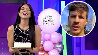 Jazmín Pinedo recibe emotiva sorpresa de su novio por su cumpleaños: “Te amo mucho” 