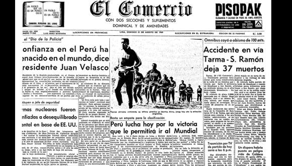 (Foto: Archivo Histórico El Comercio)