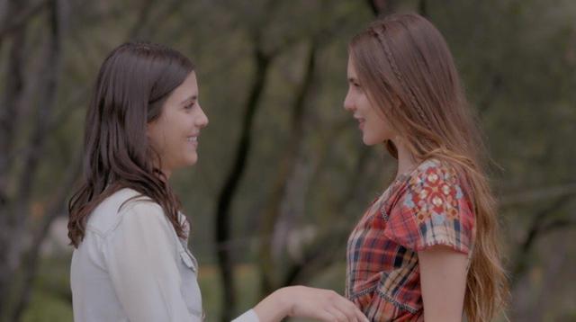 Bárbara López y Macarena Achaga, las 'Juliantina' como se les conoce, en una escena de "Amar a muerte".