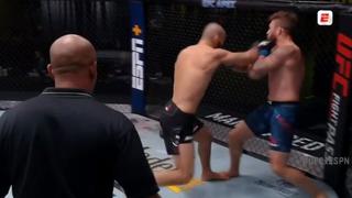 UFC Vegas 11: Khamzat Chimaev noqueó a Gerald Meerschaert en 17 segundos | VIDEO 