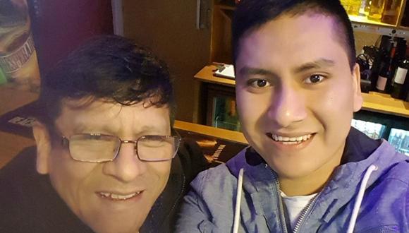 Samir Mateo y su padre, chef del restaurante peruano Tito's en Londres. (Foto: Facebook)