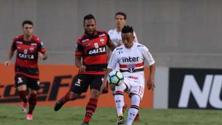 Con Cueva: Sao Paulo venció 1-0 a Atlético GO por Brasileirao