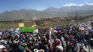 Arequipa: pobladores del cono norte levantan bloqueo de carretera