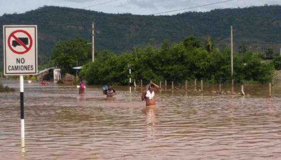 Sector de Paraíso, en el distrito Tres Unidos, fue uno de los más afectados. (Foto: Andina)