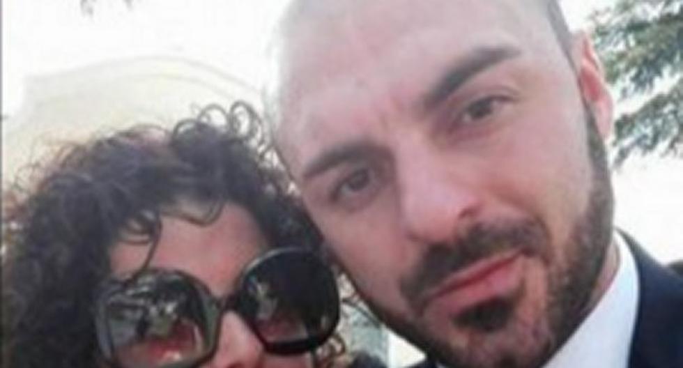 Fabio Di Lello era feliz con su esposa Roberta Smargiassi, hasta que ella murió atropellada. (Foto: Twitter)