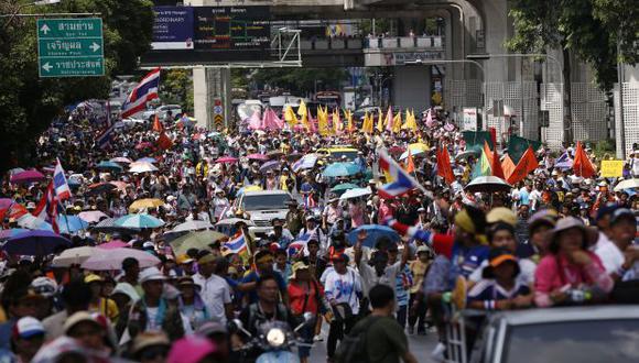 Miles lanzan “batalla final” contra el gobierno de Tailandia