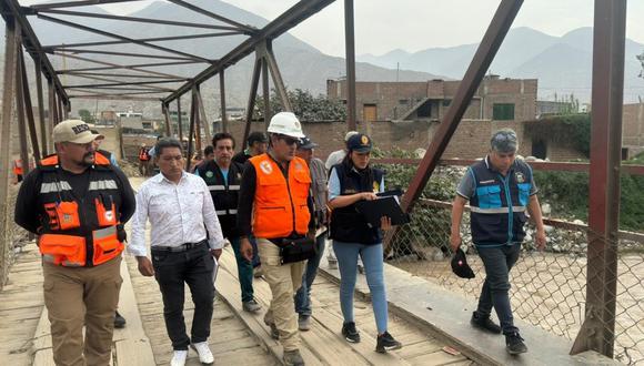 El Ministerio Público inició procedimiento preventivo ante el desplome de los puentes Alto Huampaní y Huaycoloro. (Foto: Redes sociales)