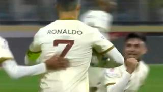 Cristiano Ronaldo convierte su primer gol con Al Nassr ante Al Fateh | VIDEO