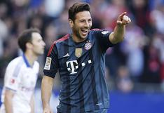 Claudio Pizarro: su recordado gol de chalaca en el Bayern Munich