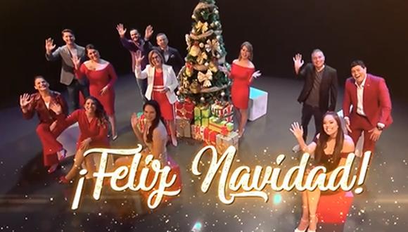 Mónica Delta, Jorge Benavides y Mathias Brivio protagonizan emotivo spot navideño. (Foto: Latina)