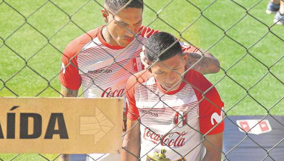 Edison Flores le anotó a Uruguay en el último encuentro que Perú tuvo con el cuadro charrúa. Aquel marzo del 2017 fue victoria blanquirroja por 2-1 en el Estadio Nacional de Lima. (Foto: Daniel Apuy / El Comercio)