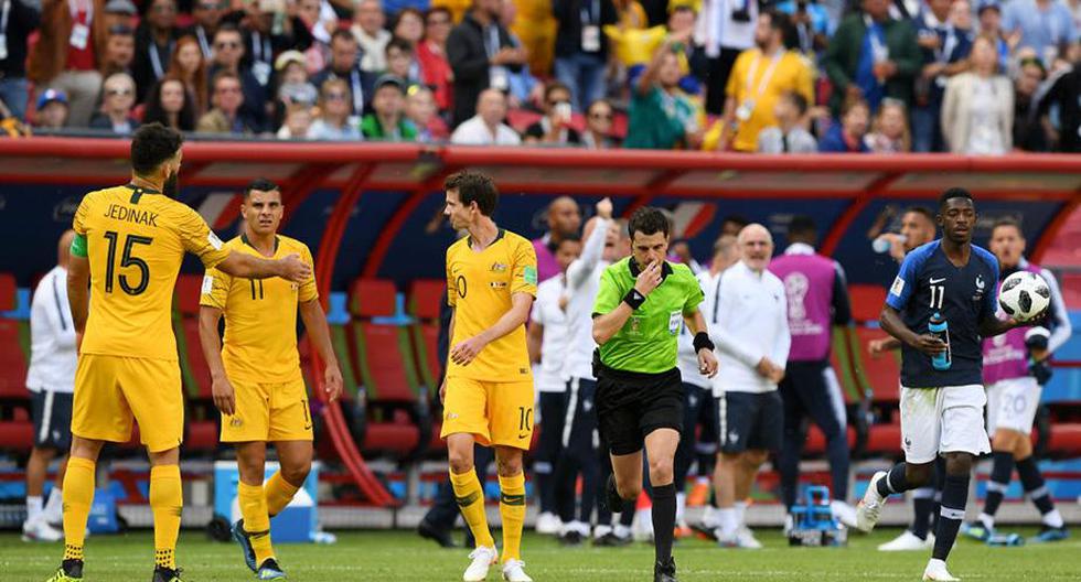 Francia derrotó a Australia en partido que entra a la historia de los mundiales. (Foto: Getty Images)