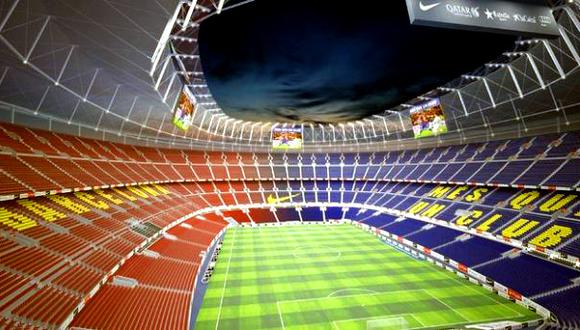 Así sería el nuevo Camp Nou del Barcelona