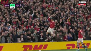 Golazo del ‘Comandante’: Cristiano Ronaldo abre el marcador en el Manchester United vs. Tottenham