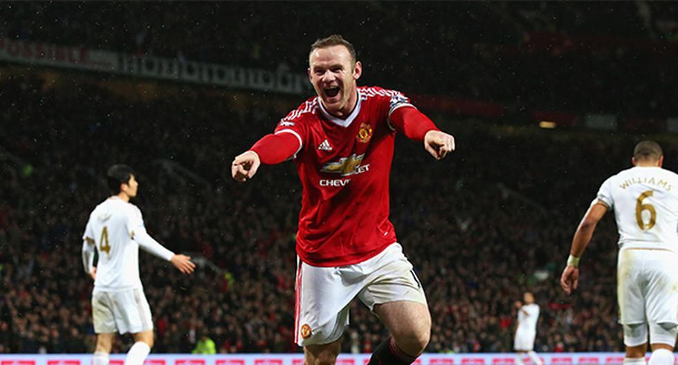Wayne Rooney fue el salvador del Manchester United este sábado. (Foto: Getty Images)