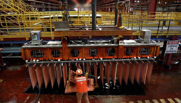 La SNMPE indicó que la cotización del cobre mantuvo una tendencia positiva con algunos altibajos. (Foto: Reuters)