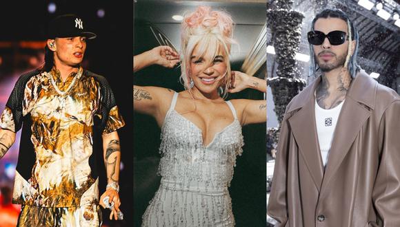 Peso Pluma, Karol G y Rauw Alejandro lideran las categorías latinas de los premios Grammy. (Foto: Instagram)