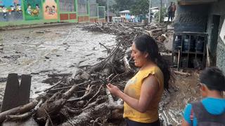 Cusco: huaico en Ocobamba dejó decenas de viviendas, colegio y centro de salud  