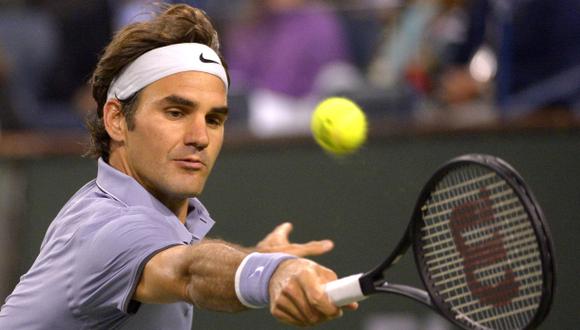 Roger Federer venció y está en 'semis' de Indian Wells