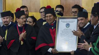 Universidad de Guatemala reconoce a Evo Morales como "referente de libertad"
