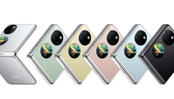 Huawei S Pocket: características del celular plegable estilo ‘sapito’ de la marca. (Foto: Huawei)