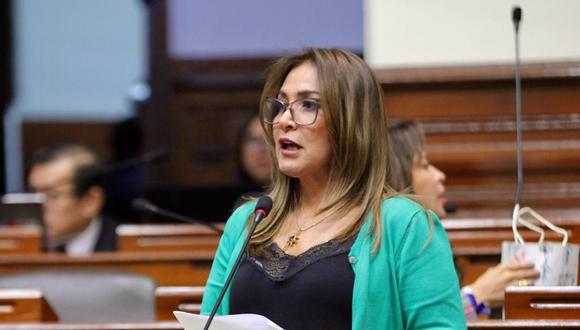 La congresista Magaly Ruiz fue amonestada por la Comisión de Ética en el 2023. (Foto: Congreso)