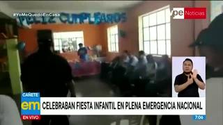 Coronavirus en Perú: Policía interviene local donde realizaban fiesta infantil 