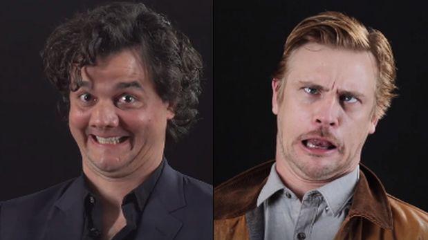 Actores de "Narcos" hacen caras graciosas en divertido reto