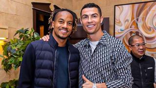 Cristiano Ronaldo reconoció a André Carrillo en Arabia Saudita: ¿qué le dijo CR7?