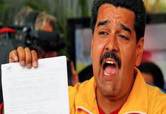 Nicolás Maduro: Dan 'poderes' para que enfrente a Estados Unidos