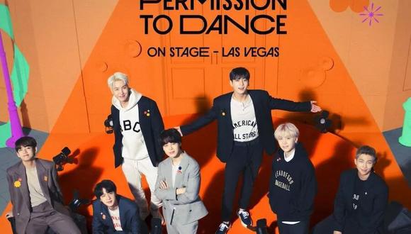 BTS en Las Vegas: Big Hit anuncia nuevos conciertos presenciales de Permission to dance on stage