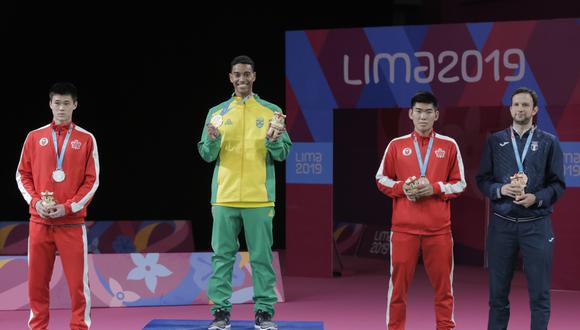 Ygor Coelho obtuvo la medalla de oro en Badminton masculino | Paul Vallejos / Lima 2019