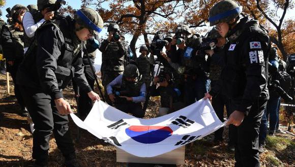El ejército surcoreano depende en gran medida del reclutamiento. Realizar el servicio militar implica en muchos casos el despliegue en primera línea, en la frontera con el Norte. (Foto: EFE)