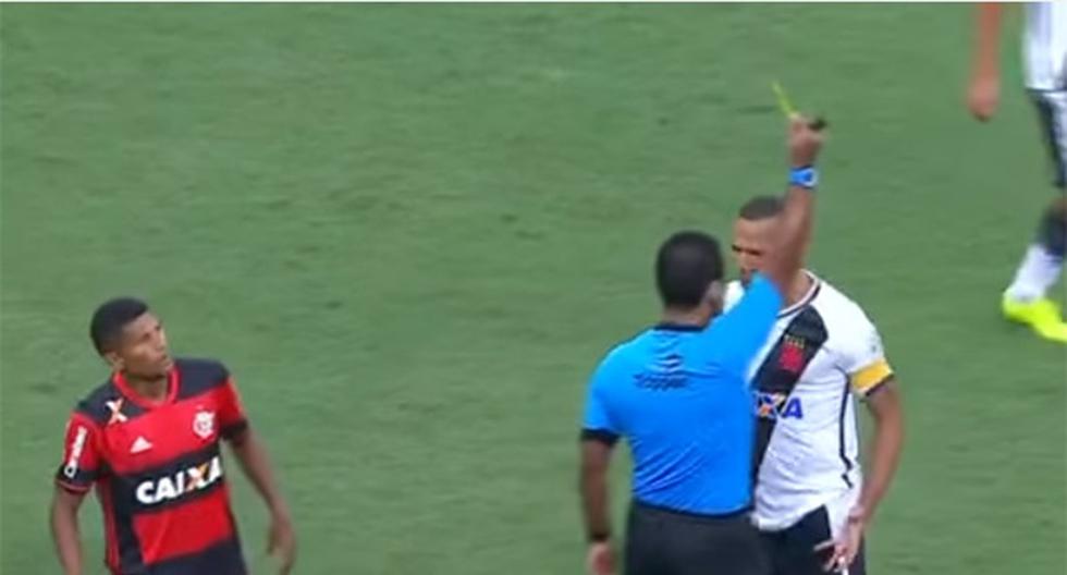 Luis Fabiano y la supuesta agresión al árbitro que da la vuelta al mundo (Foto: captura)
