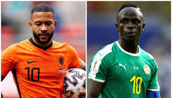 El partido Senegal vs. Países Bajos será el inaugural del Mundial Qatar 2022. (Foto: EFE/Composición)