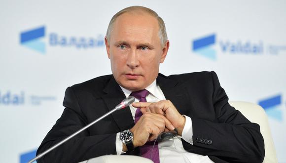 Vladimir Putin dijo que "el 90% de Siria está libre de terroristas". (EFE).