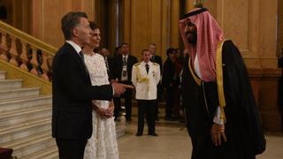 G20: Príncipe heredero saudita se reúne con presidente argentino al margen de la cumbre