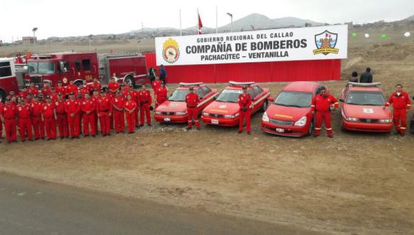 Ventanilla: Pachacútec ya tiene su primera compañía de bomberos