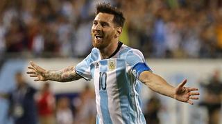 Messi habla en la cancha, con la pelota, por Jorge Barraza